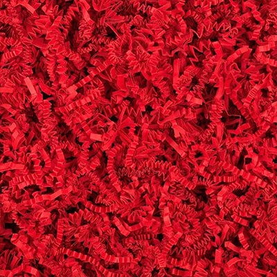 Red Shredded Paper