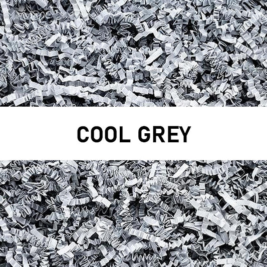 Shredded Paper – Cool Grey (10 kg)
